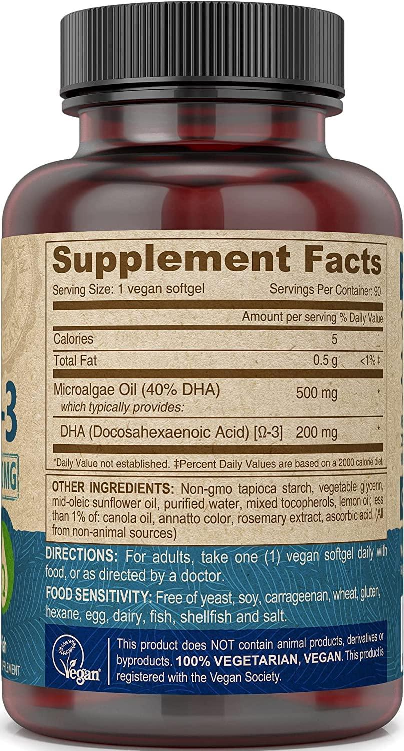 Deva Vegan Vitamins Deva Vegan Vitamins Omega3 DHA