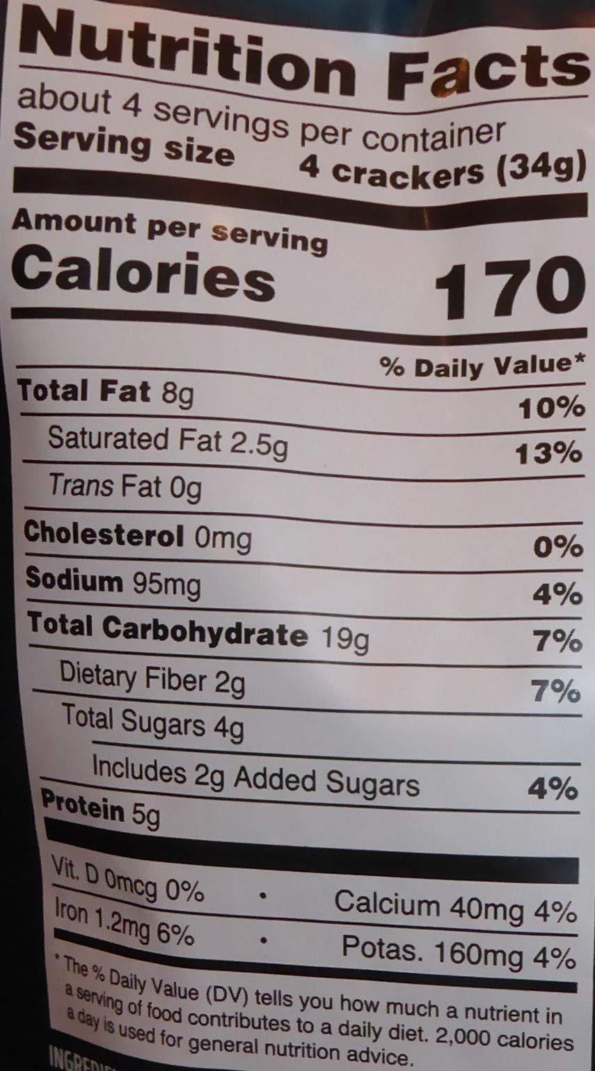 TraderB Trader Joe's Trail Mix Crackers with Mung Beans, Seeds, Cashews, Raisins & Cheese - Great Snack - Perfect Texture! (2 Pack) 4.5oz Each