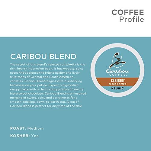 Caribou Coffee Caribou Coffee Single-Serve Coffee K-Cups®, Caribou Blend, Carton Of 4 K-Cups, Box Of 24 Cartons