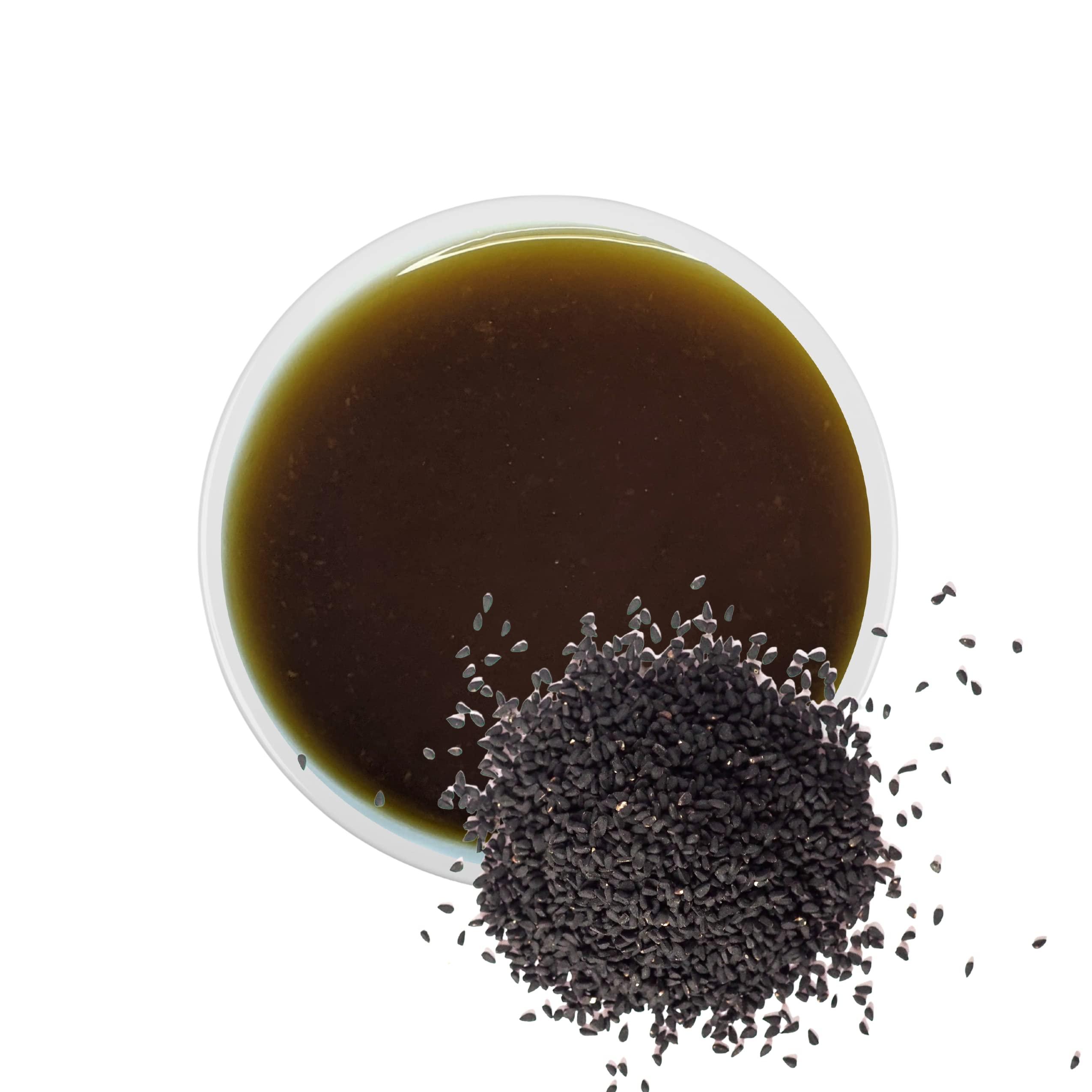 SULU ORGANICS 100% Pure Organic Extra Virgin Unrefined Black Cumin Oil 1 Gallon (128 FL.OZ)