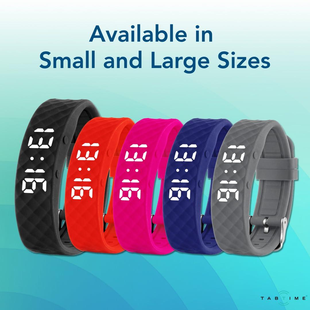 Tabtime Tabtime Vibrating Alarm Reminder Watch - with up to 10 Silent Personal Alarms or Pill Reminders per Day