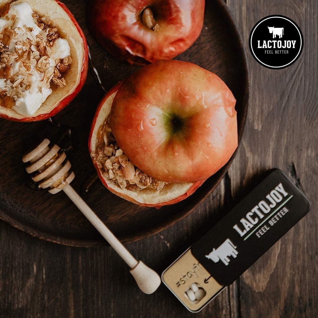 LactoJoy LactoJoy Lactase Pills I 240 Pieces Refill Package I Powerful Lactase Enzymes for Lactose Intolerance I Ultra Pure Lactase for Improved Digestion I 100% Vegan