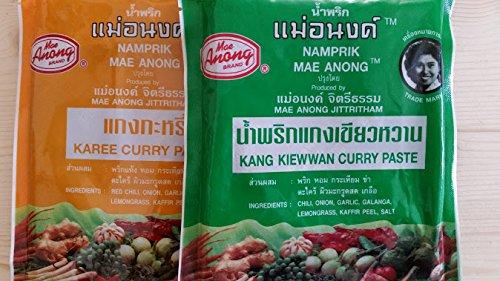 Mae anong green curry paste deals