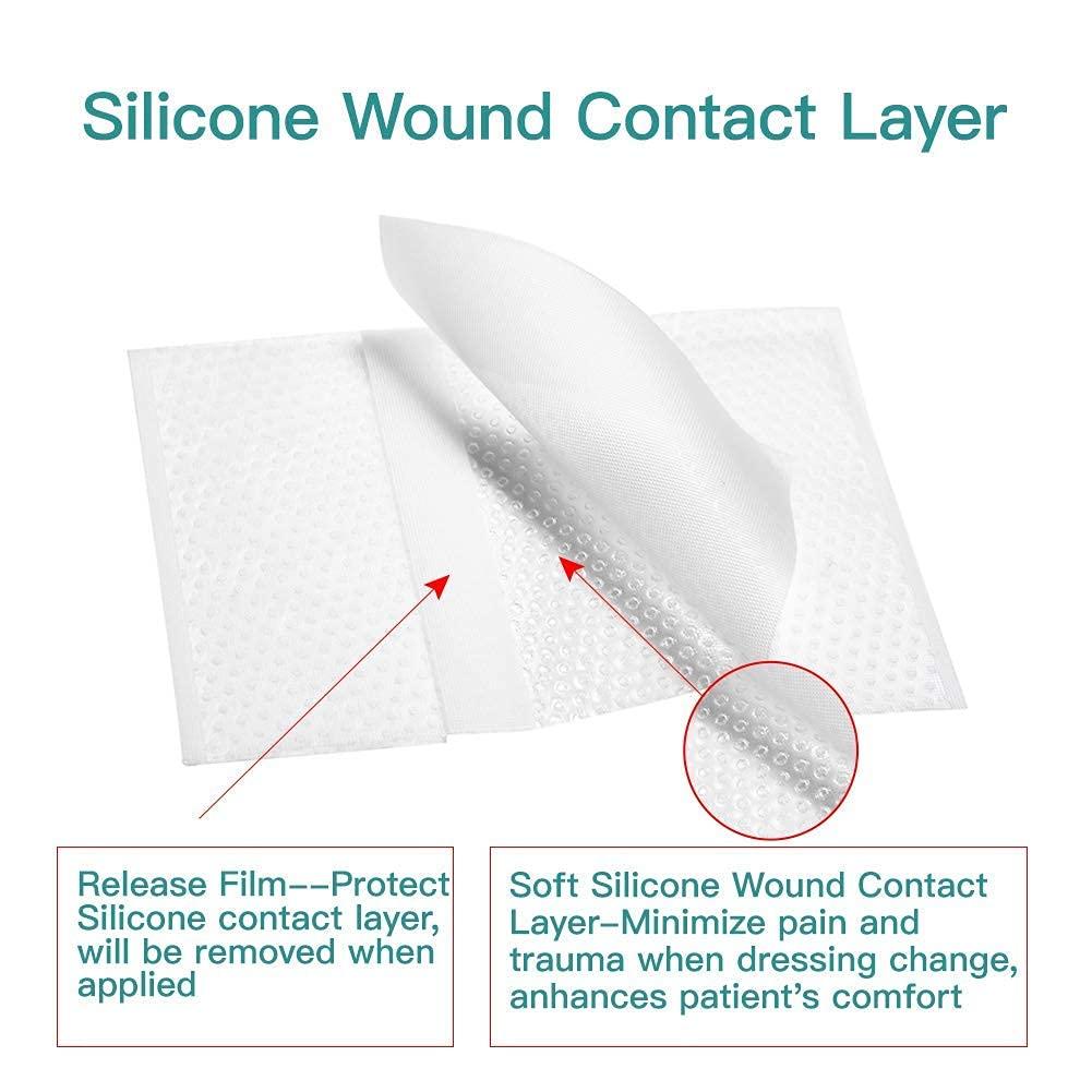 Dimora Dimora Calcium Alginate Wound Dressing with Silicone Wound Contact Layer