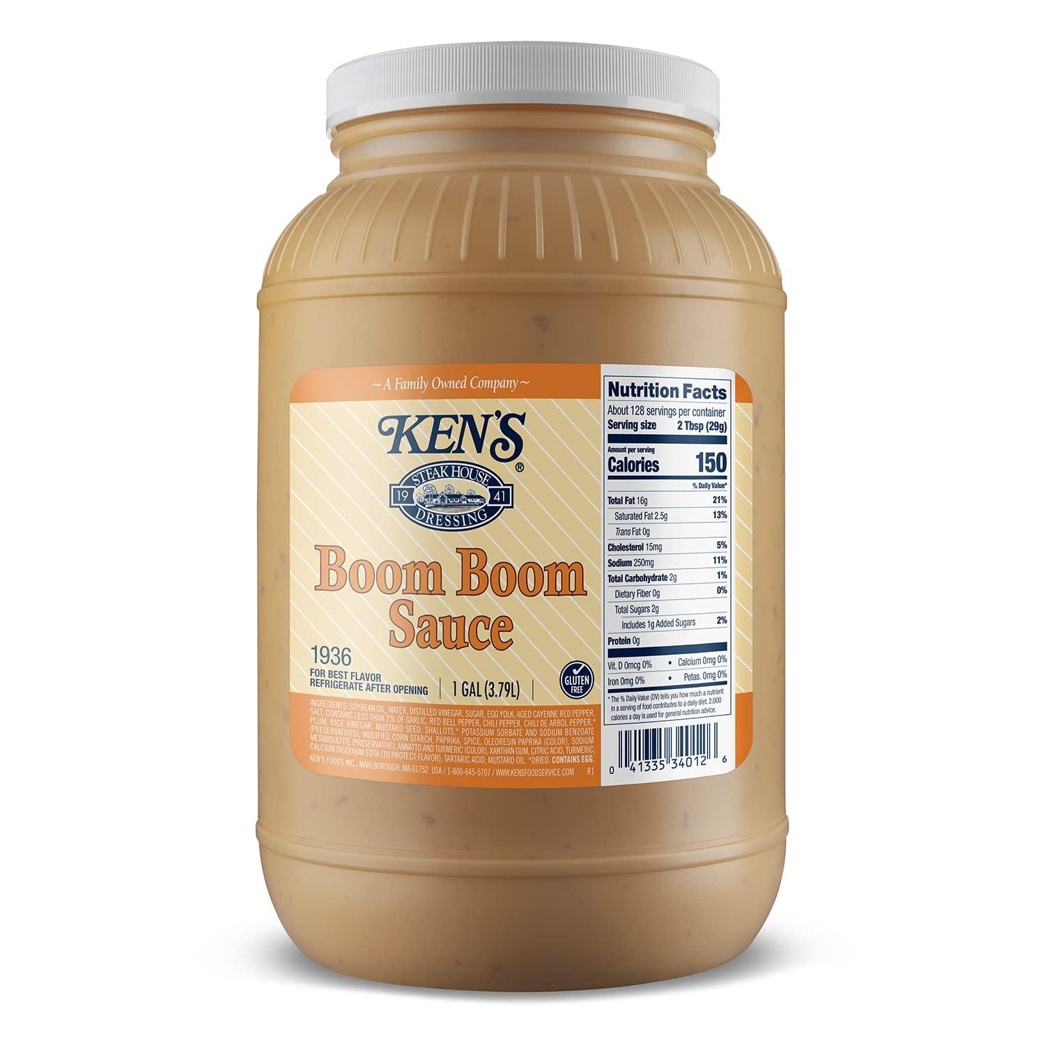 Ken's Foods Ken's Boom Boom Sauce 1 gallon