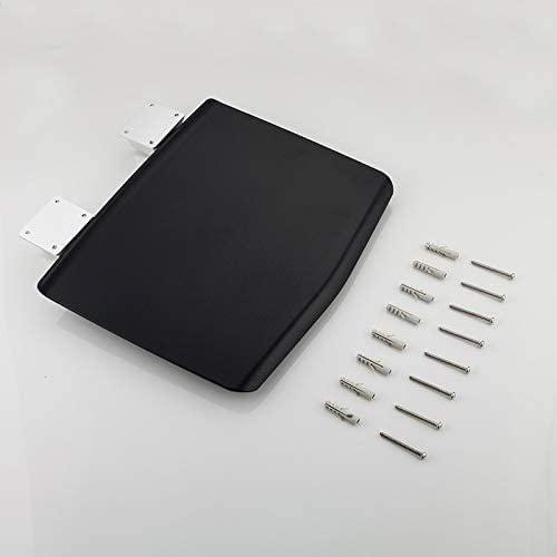 DIANYADIANPU Shower Chair for Inside Shower Elderly Mounted Shower Seats Black Bathroom Folding Chairs Shower Bench Stool Toilet Saving Space Folding Seat