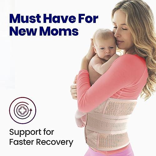 ARMSTRONG AMERIKA ARMSTRONG AMERIKA Wide Abdominal Binder Belly Wrap XXL + Postpartum Belly Band & Belly Wrap XL