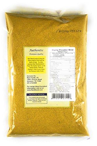 Rani Brand Authentic Indian Products Rani Curry Powder Mild (10-Spice Authentic Indian Blend) 14oz (400g) ~ All Natural | Salt-Free | NO Chili or Peppers | Vegan | No Colors | Gluten Friendly | NON-GMO | Indian Origin