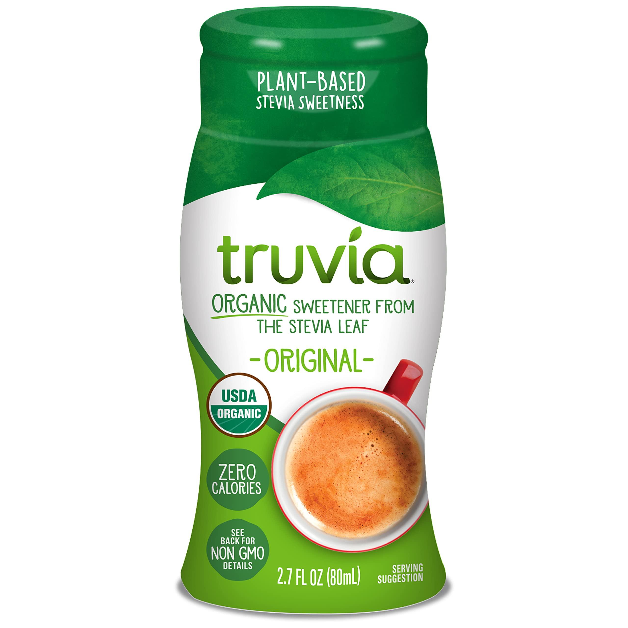 Truvia Truvia Organic Zero Calorie Liquid Stevia Sweetener Bottle, Original flavor, 2.7 fl. oz.
