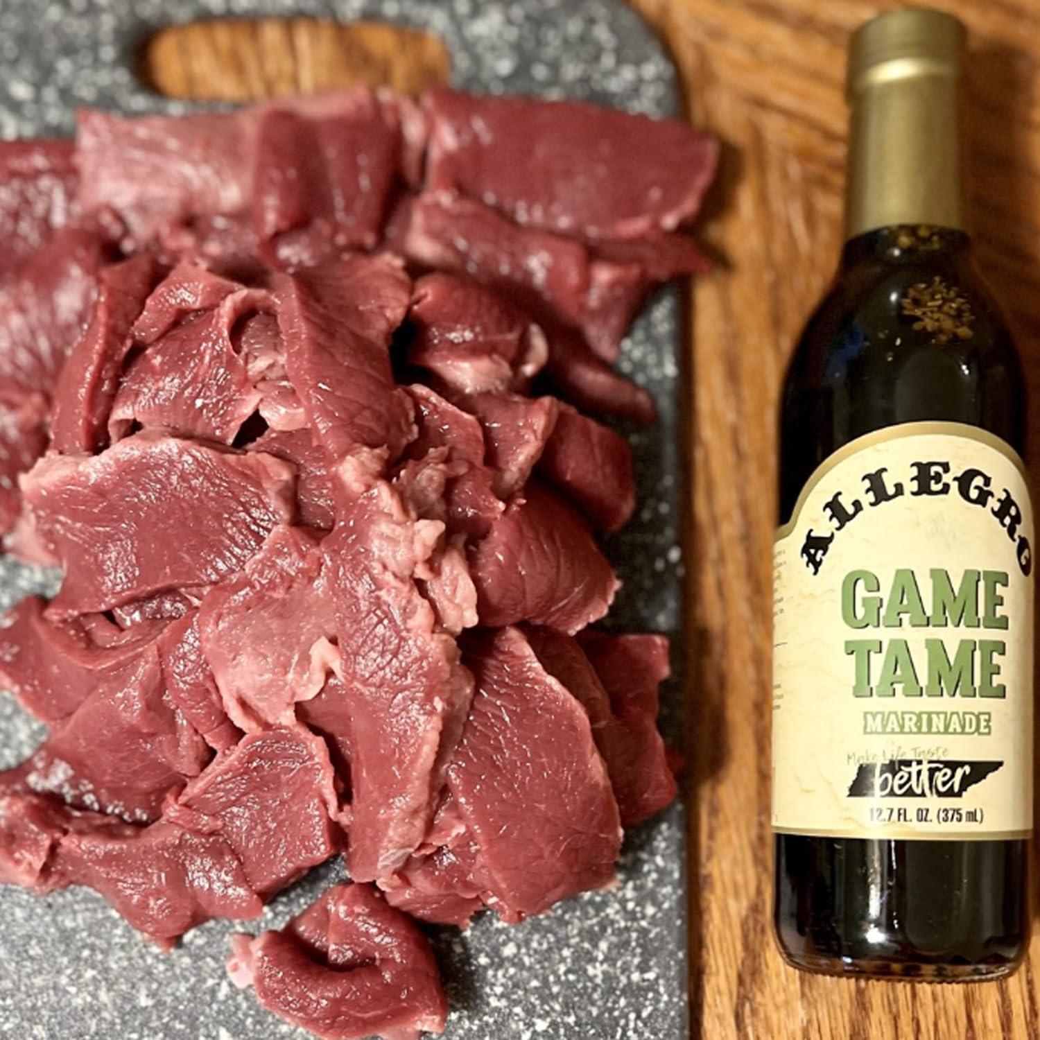 Allegro ALLEGRO - The Marinate Everything Marinades | Perfect Marinades for Meat & Veggies | Marinade for Grilling, Roasting & Cooking | Kosher & Gluten Free | 12.7 Oz (Pack of 1) - Game Tame