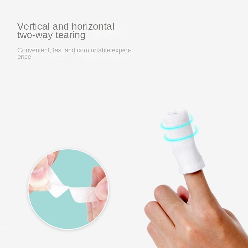 Bolesen Transparent Medical Tape Waterproof Breathable Adhesive Clear Hypoallergenic Surgical Tape PE First Aid Tape for Wound, Bandage for Sensitive Skin (0.5inch X 10Yards * 5 Rolls)