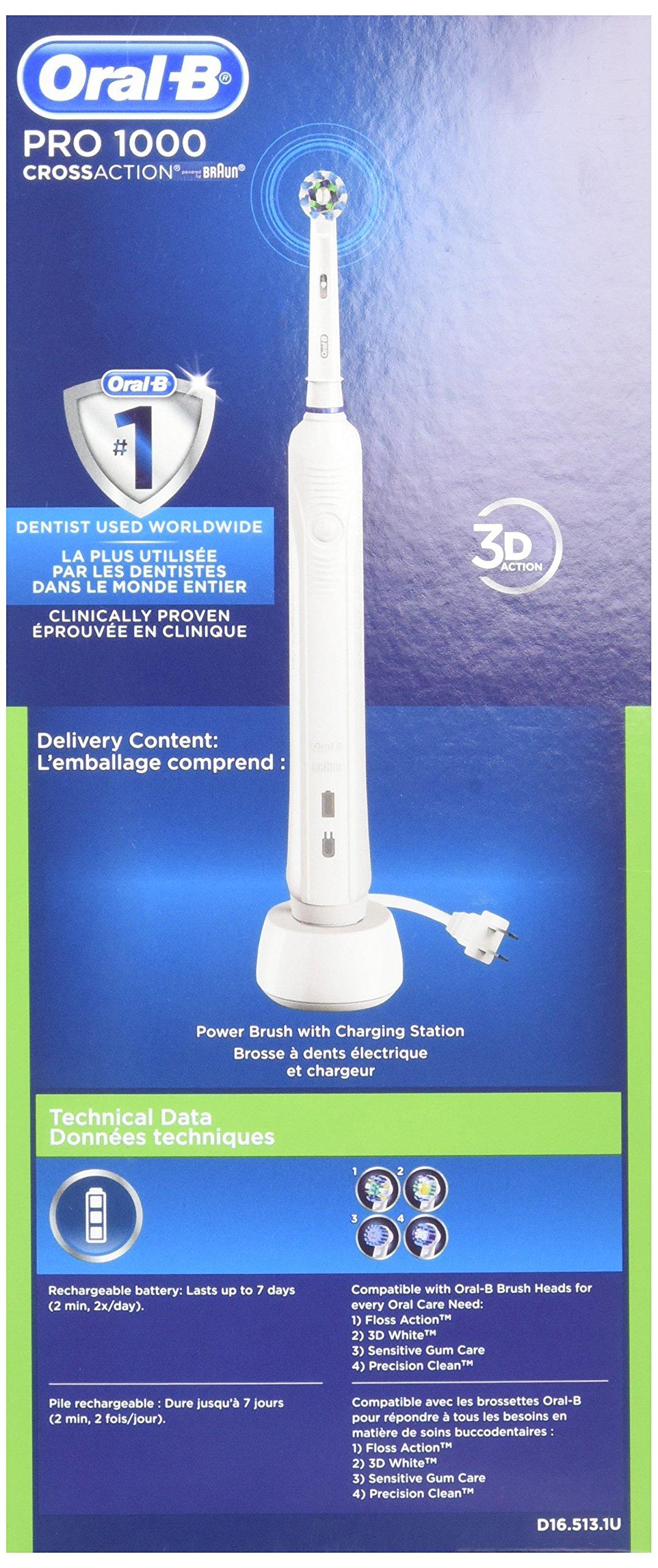 Procter & Gamble Oral B Pro 1000 Power Rechargeable Toothbrush