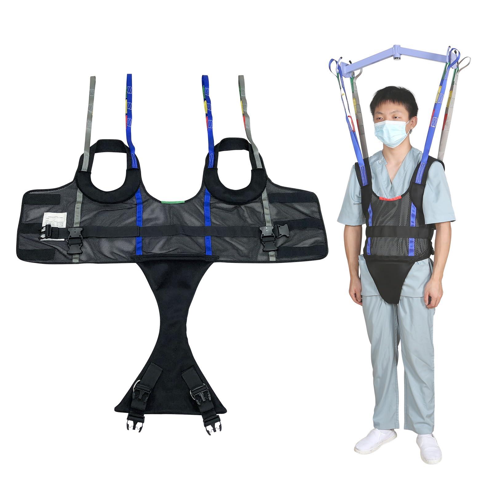 Ehucon Ehucon Hoyer Lift Walking Sling for Patient Ambulation Training,Medical Slings Walking Standing Aids Weight Loading 550 Lbs (X-LargePack of 1)