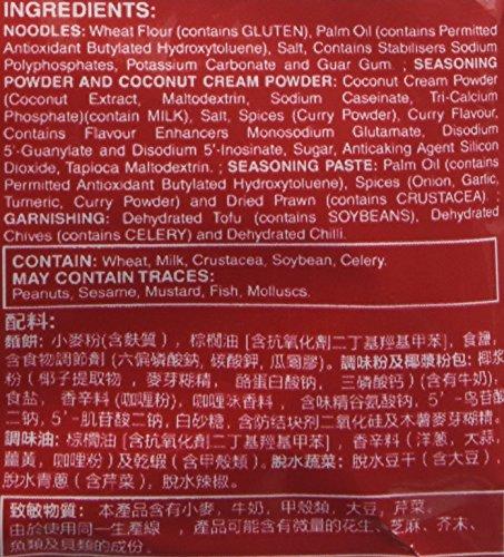 Mamee Chef Mamee Chef Curry Laksa Flavour Ramen Noodles 4 Pack 4x80g