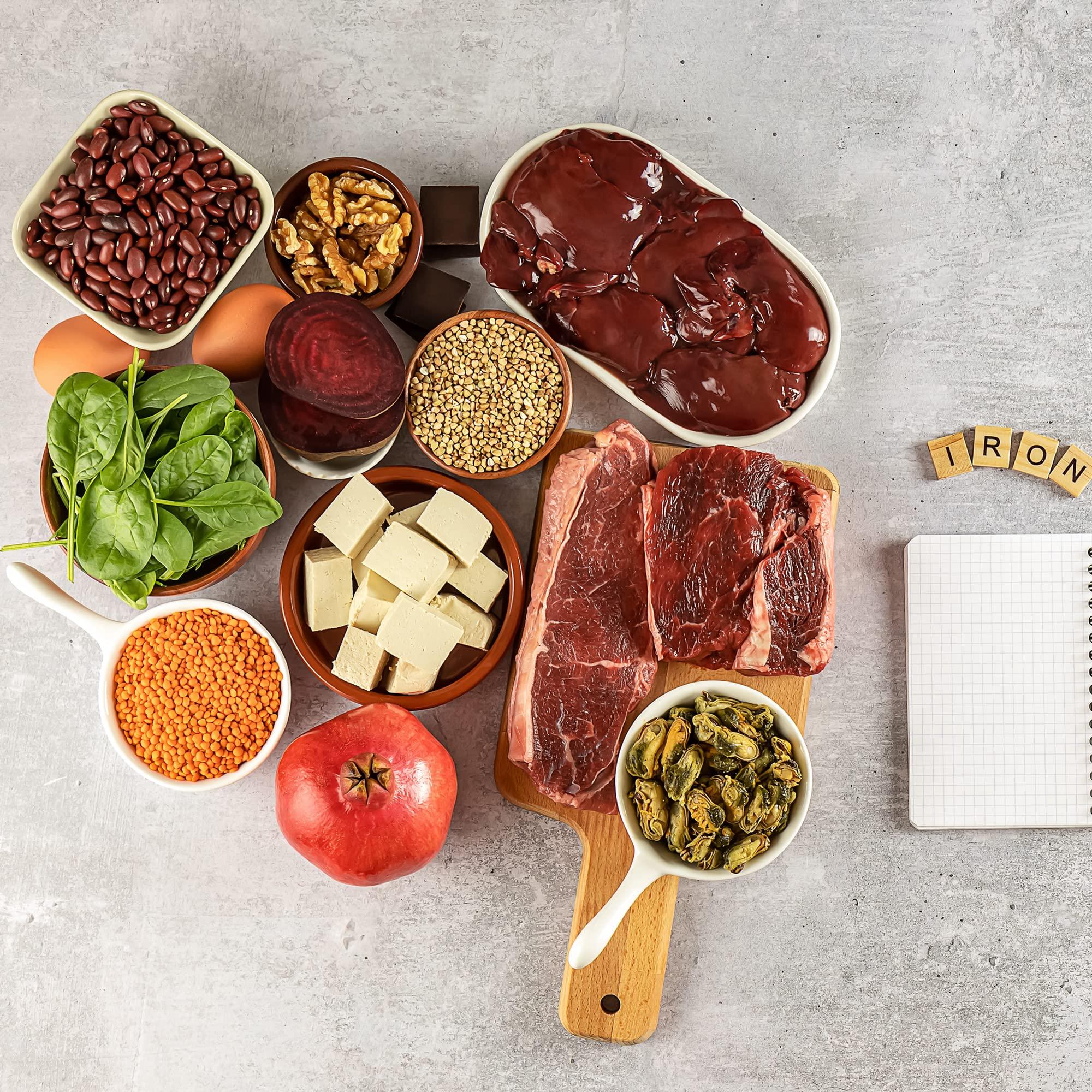 Cardiovascular Research Cardiovascular Research Ferritin Iron Supplement for Women and Men 5 mg 120 Capsules - 2 Pack Saver