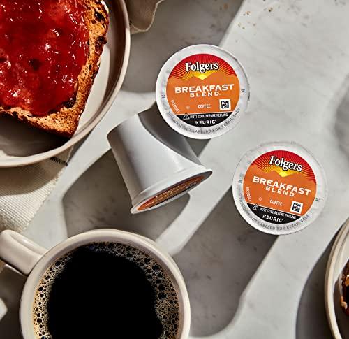 FOLGERS K CUPS Folgers Breakfast Blend Mild Roast Coffee, 128 Keurig K-Cup Pods