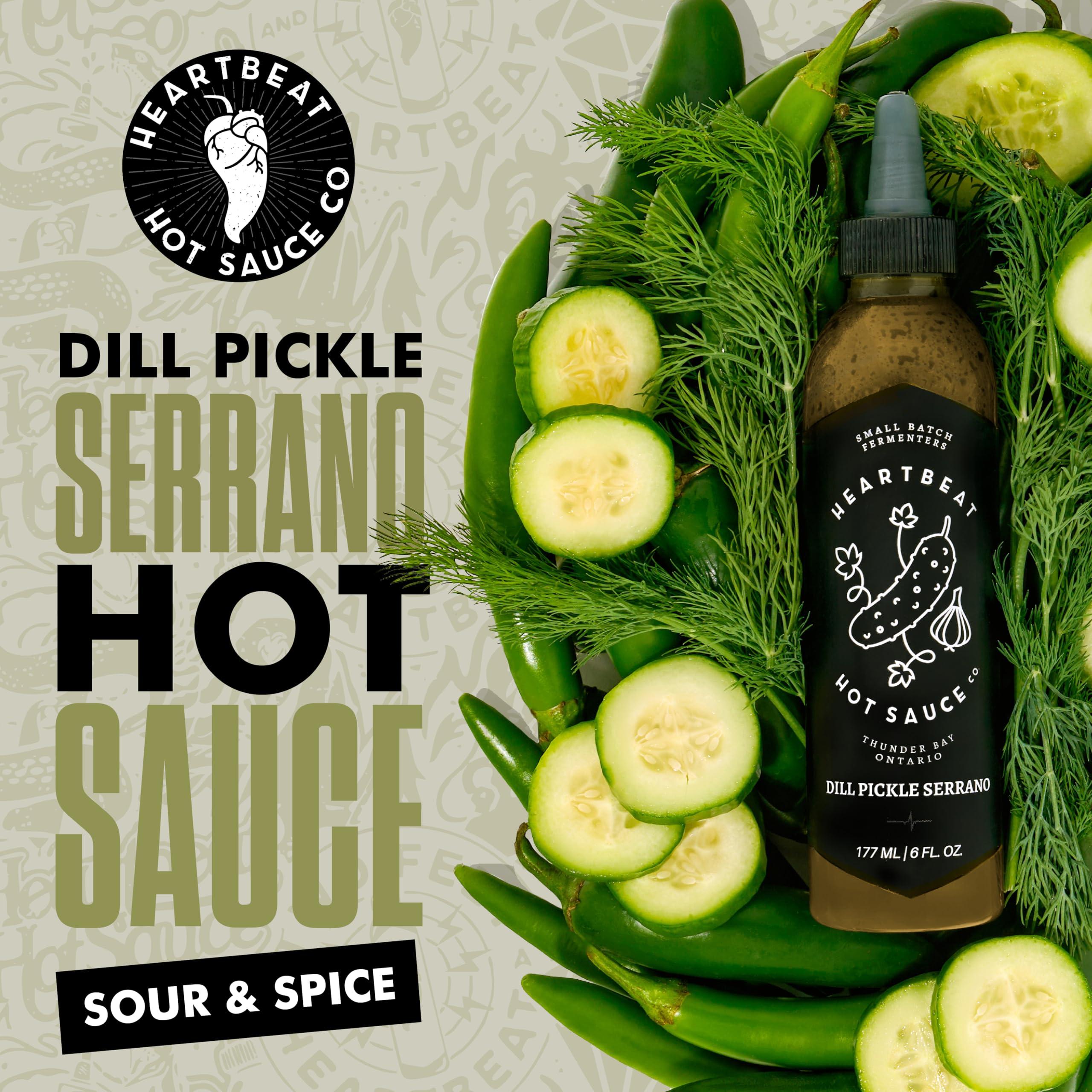 Heartbeat Hot Sauce Heartbeat Hot Sauce Co. | Dill Pickle, 6 oz.