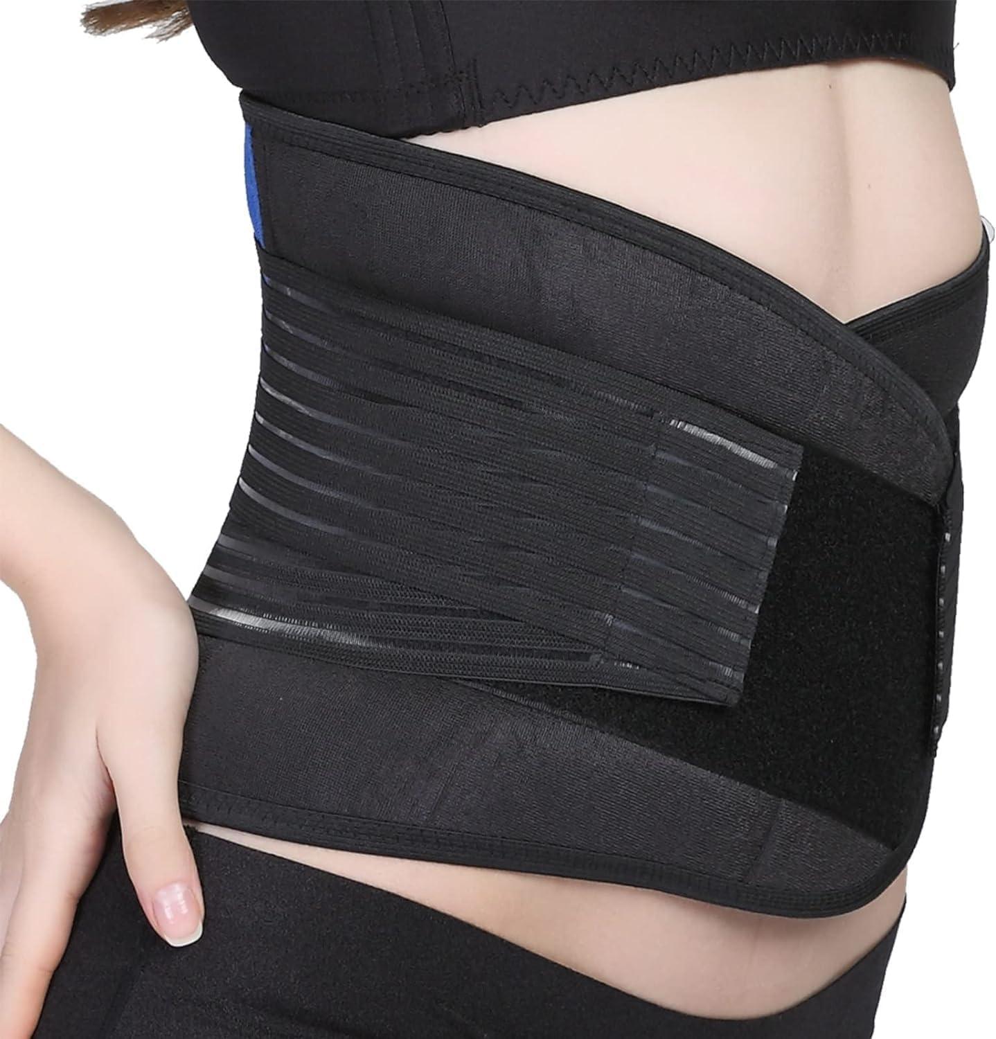 PROHEL PROHEL Plus Size S-6XL Posture Corrector for Men and Women Waist Trainer Tummy Control Postpartum Recovery Workout Belts Corset Lumbar Support Belts (Size : XXL.)