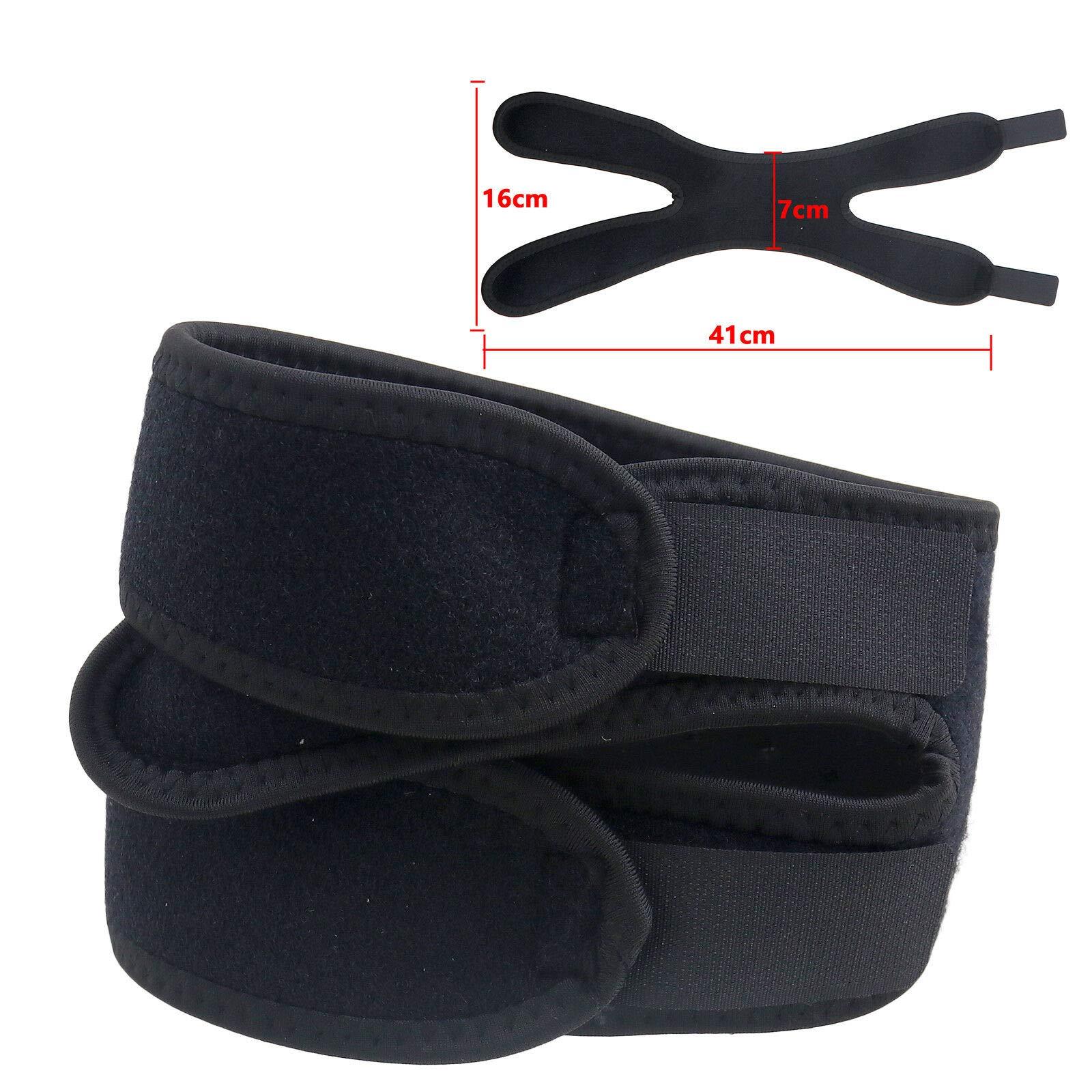 Cocoso Adjustable Sport Gym Patella Tendon Knee Support Brace Strap Band Wrap Protector