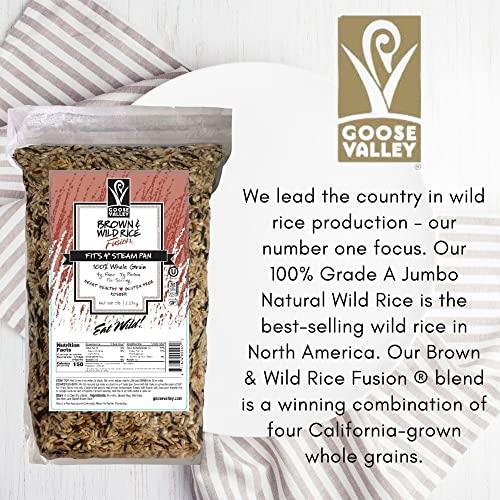Goose Valley Goose Valley Brown & Wild Rice Fusion, 5 lb, 2.27 kg (Pack of 1)