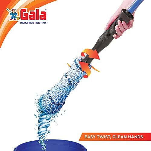 GALA Gala Microfiber Twist Mop (Blue And White)