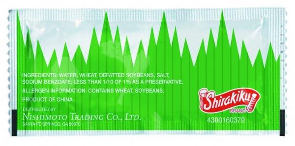 COMBO BREAKER Shirakiku Soy Sauce Packets - Single Serve To Go | 0.25 Fl Oz, 8mL (500 Count)
