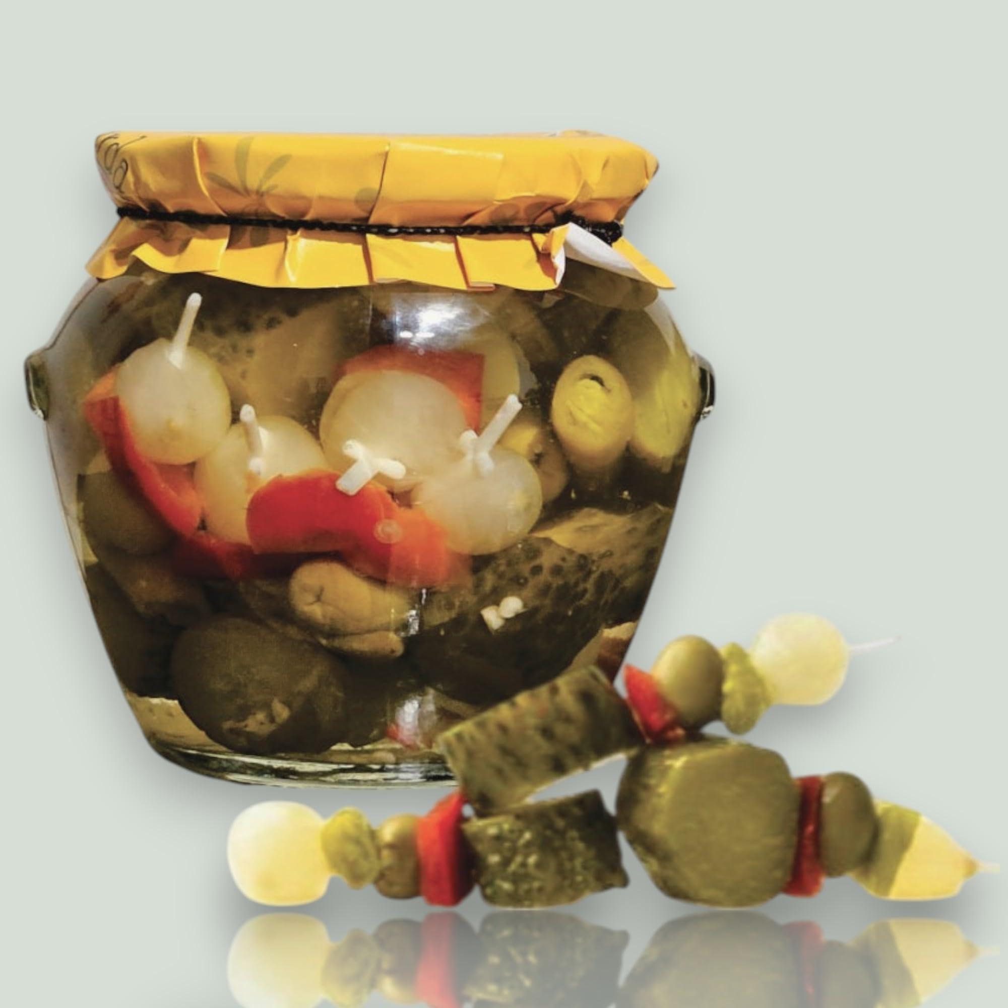 Torremar Torremar | Spicy Cocktail Sticks | Banderillas Picante | 20oz/580grs | Pack of 1