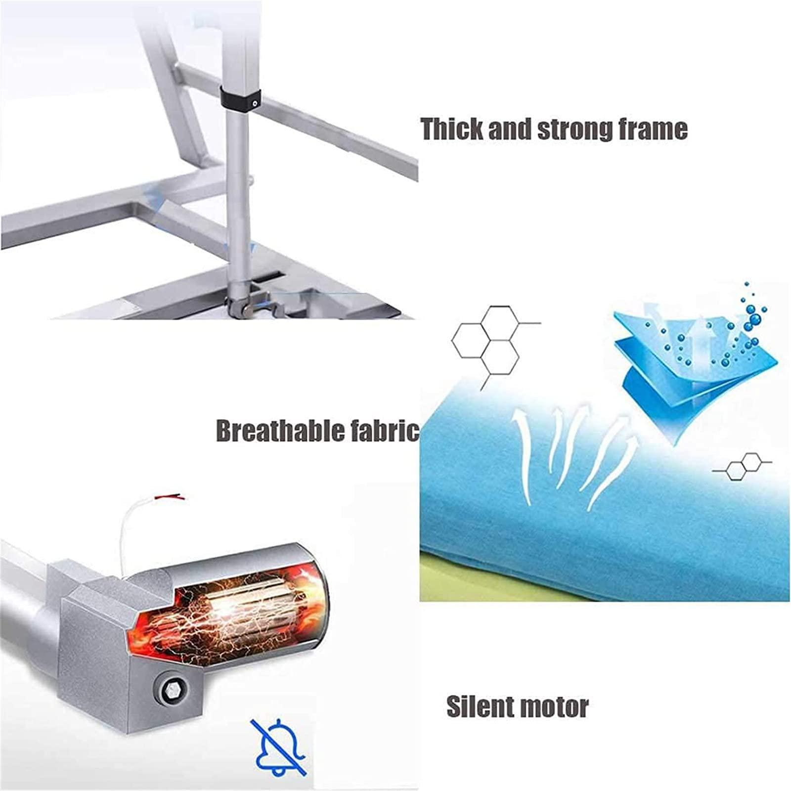 HUMNZR HUMNZR Power Lifting Bed Backrest with Pillow, Medical Nursing Pillow Lifter, Adjustable Electric Sit-Up Back Stand Assist Aid,Pink