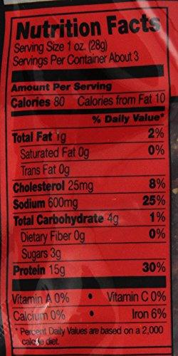 Jack Link's Jack Link's Beef Jerky, Peppered, 3.25-Ounce Bags (Pack of 4)