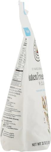 King Arthur King Arthur Gluten Free Pizza Flour: Crispy Neapolitan-Style Crust - 32 oz Box, Perfect for GF Baking, Celiac-Friendly, 00 Pizza Dough Mix