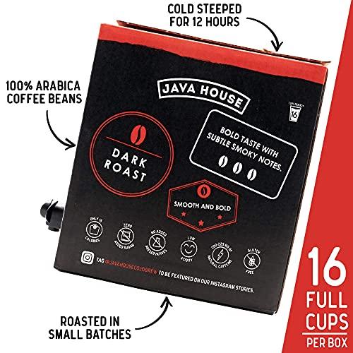 Java House Java House dark roast Liquid Cold Brew Coffee On Tap, Espresso, 128 Fl Oz