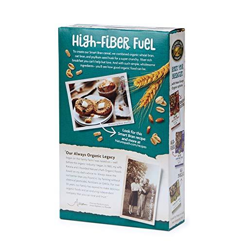 Nature's Path Nature's Path Organic Smart Bran Cereal, 10.6 Ounce (Pack of 6), Non-GMO, 17g Fiber, 4g Protein