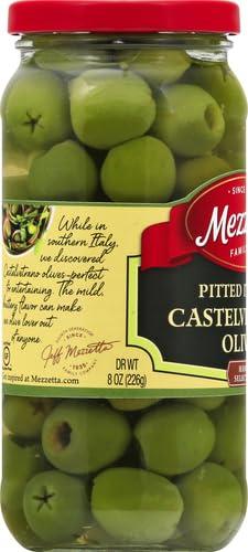 Mezzetta Mezzetta Pitted Castelvetrano Italian Green Olives, 8 oz