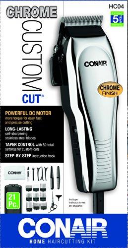 Conair ConairMAN Hair Clippers for Men, 21-Piece Home Hair Cutting Kit