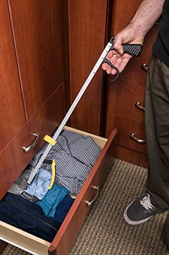 Graham-Field Lumex Hip Kit-Post Surgery with Dressing Stick, Sock Aid, Shoe Horn, Reacher, Long Handle Sponge, Medical Mobility Tools, 5590R-1