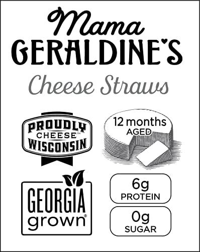 Mama Geraldine's Mama Geraldine's Cheese Straws, Aged Cheddar, 4.5 Ounce, 12 Pack