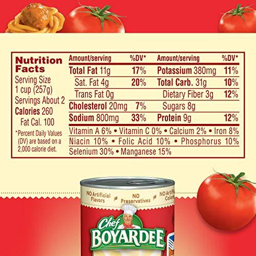 Chef BOYARDEE Chef Boyardee Spaghetti and Meatballs, 14.5 Oz Cans, Pack of 4