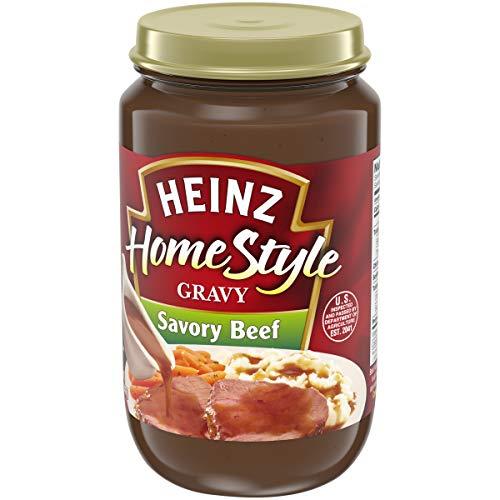 Heinz Heinz Homestyle Savory Beef Gravy (12 oz Jars, Pack of 12)