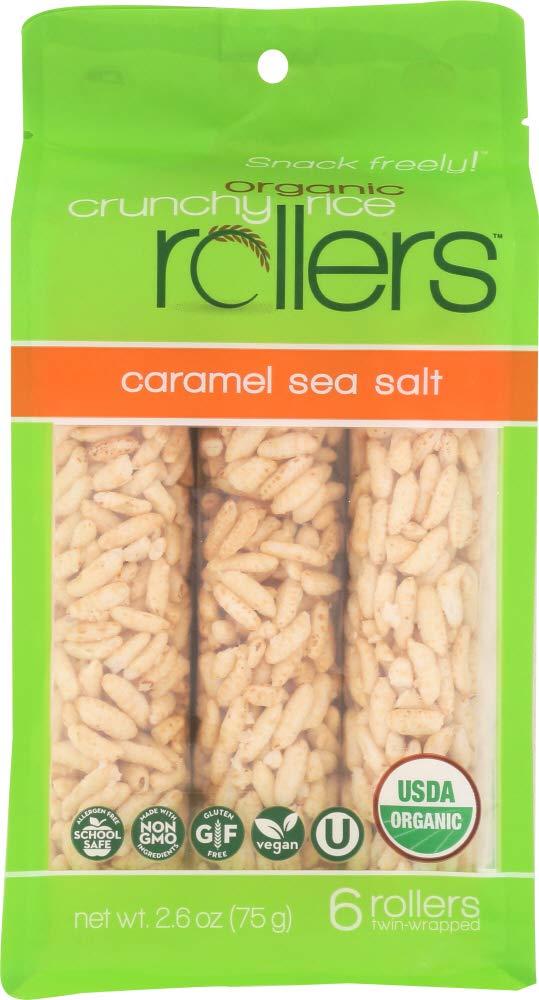 Crunchy Rollers Crunchy Rollers Organic Caramel Sea Salt Rice Rollers 6 Count, 2.6 OZ