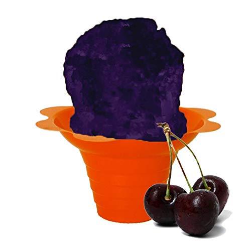 Hypothermias Hypothermias Shaved Ice and Snow Cone Syrup Unsweetened Flavor Concentrate - 4 Fl. Oz - Makes 1 Gallon of Ready to Use Syrup - Black Cherry - Must Add Filtered Water and Sweetener