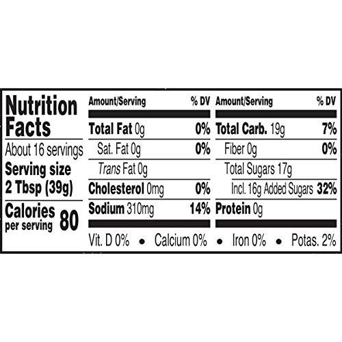 Heinz Heinz Original Sweet & Thick BBQ Barbecue Sauce (21.4 oz Bottle)