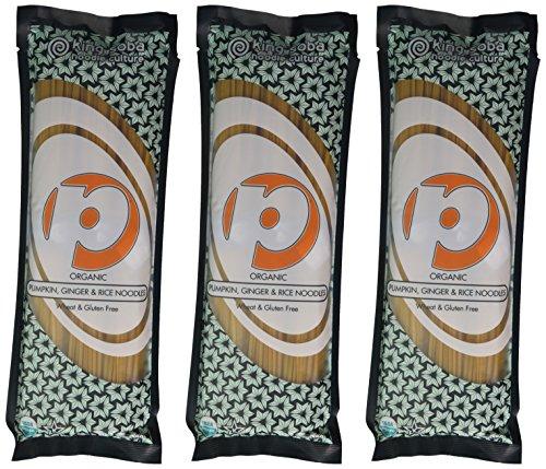 King Soba Noodle Culture King Soba Noodles Organic Pumpkin Ginger Brown Rice Noodles, 8.8 Ounce