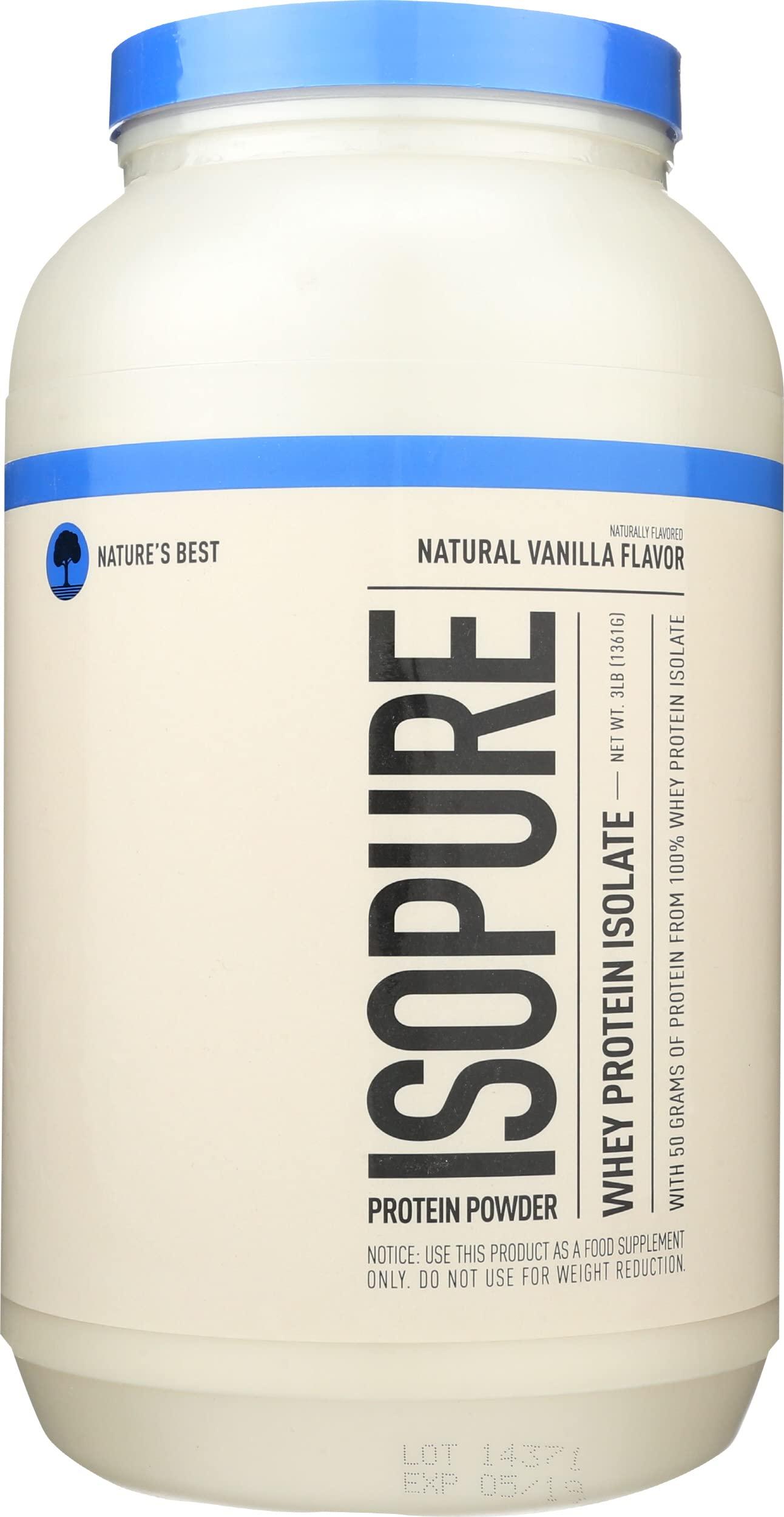 Isopure ISOPURE Vanilla Whey Protein Isolate, 48 OZ