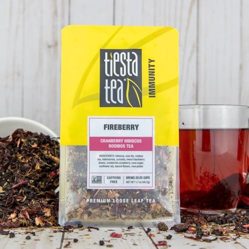 Tiesta Tea Tiesta Tea - Fruity Loose Leaf Tea Gift Box | Medium Caffeinated Tea Variety Pack | Make Hot & Iced Tea | 3 Pouches of Assorted Tea Blends with Green Tea, Blueberry Fruit Tea & Hibiscus Fruit Tea
