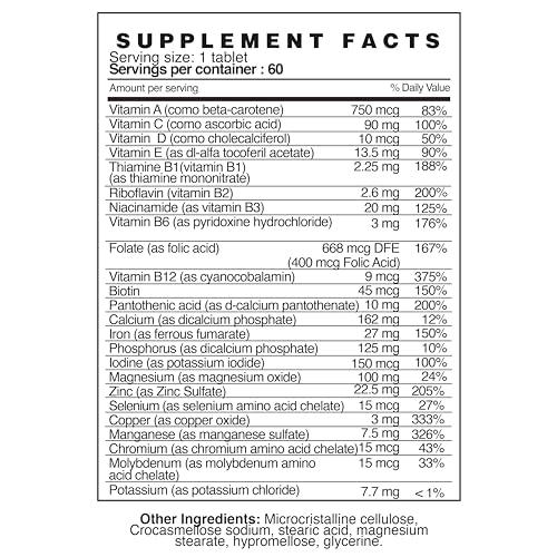 VITASYM VITASYM, multivitamin, Vitamin A, Vitamin C, Vitamin D, Vitamin E, Vitamin B12, Vitamin B6, Calcium, zinc, Phosphorus, Potassium, Iron, Minerals, biotin, thiamine, Magnesium, Chromium, riboflavin.