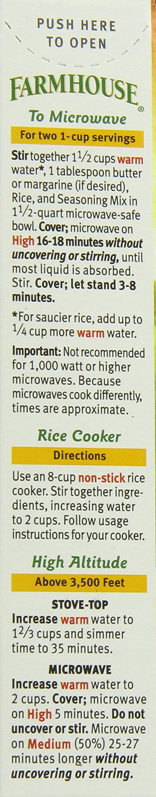 Farmhouse Farmhouse Long Grain Wild Rice, Herb and Butter, 4 Ounce (Pack of 12)