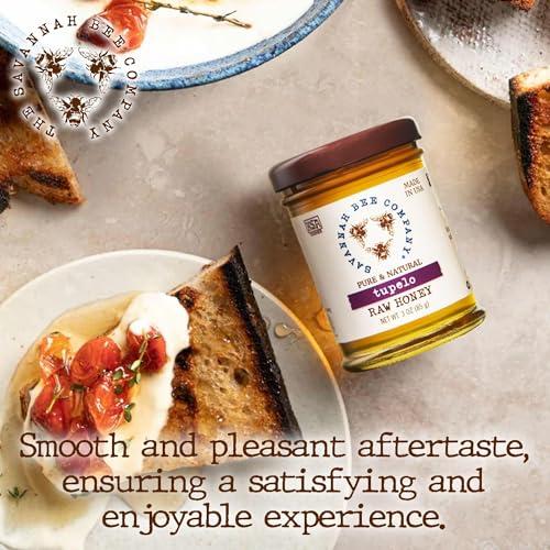 Savannah Bee Company Savannah Bee Company Honey - Pure, Natural, Raw Honey - Tupelo Honey