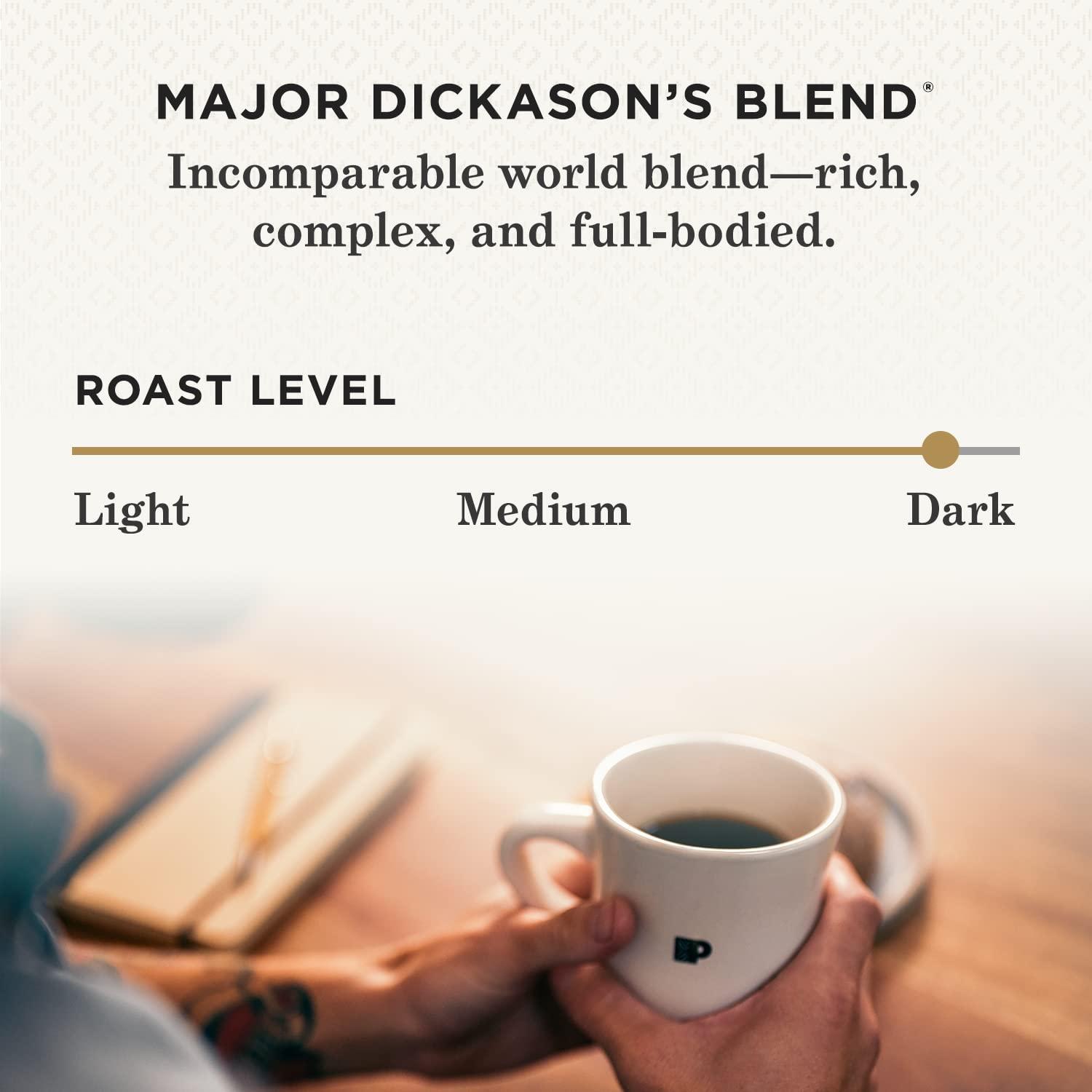 Peet's Coffee Peet\'s Coffee, Dark Roast Keurig K-Cup Pods - Major Dickason\'s Blend 48 Count (1 Box of 48 K-Cup Pods)