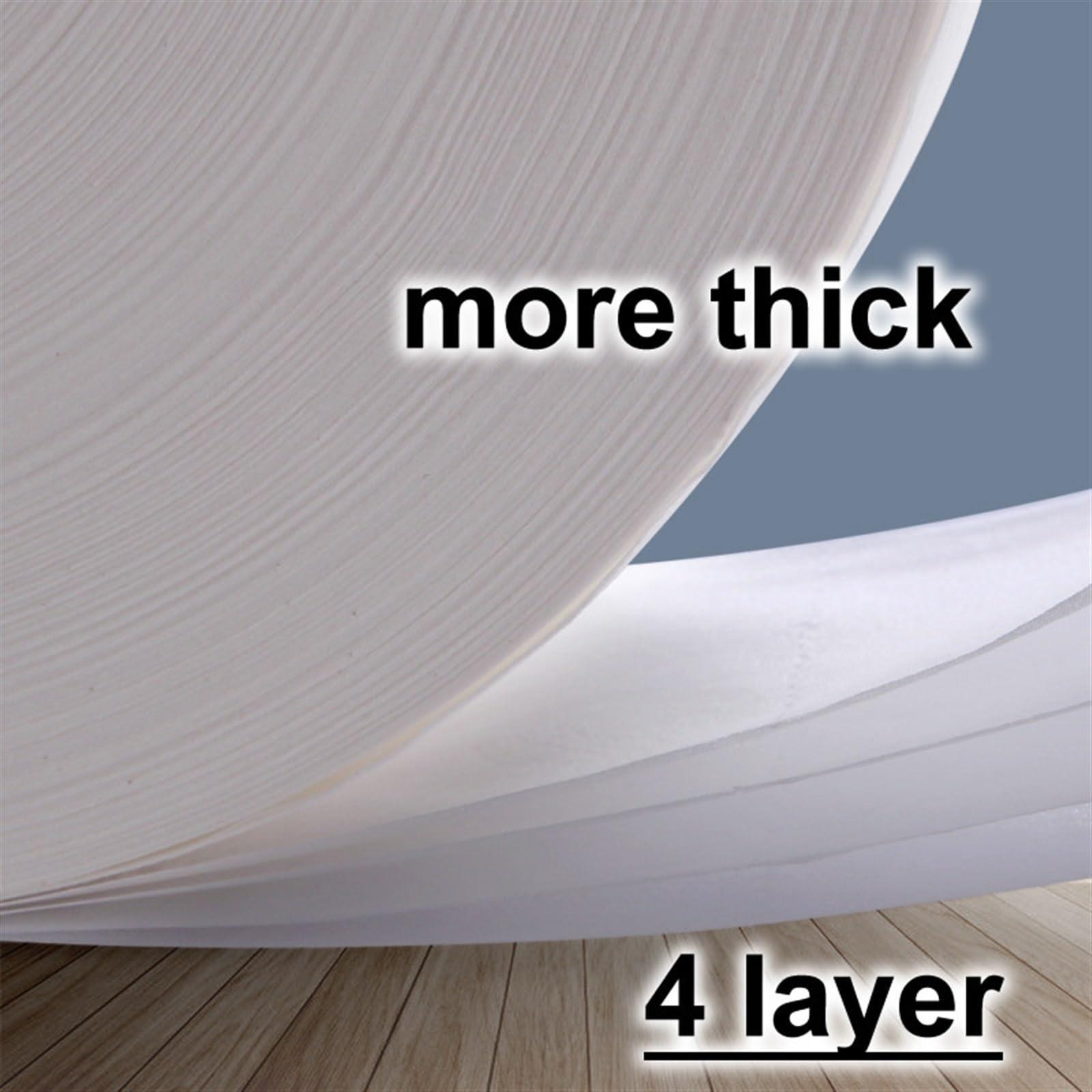 Gwroyx Big Roll Tissue Paper For Restaurants, Hotels, Shopping Malls, Supermarkets, And Home Furnishings(1 roll)