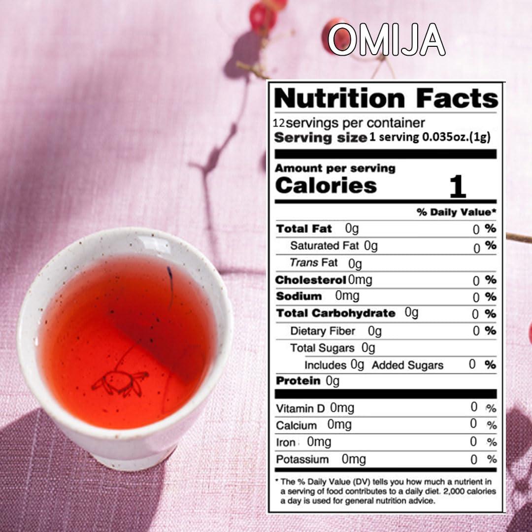 GAGOPA GAGOPA 100% Pure Natural Herbal Tea Original herb Korean Tea bags No sugar Nature friendly Triangular Tea Bag (PLA) 12 Healthy Tea bags (Schisandra berries)